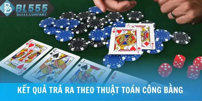 Kết quả trả ra theo thuật toán công bằng