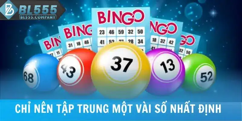 Chỉ nên tập trung một vài số nhất định