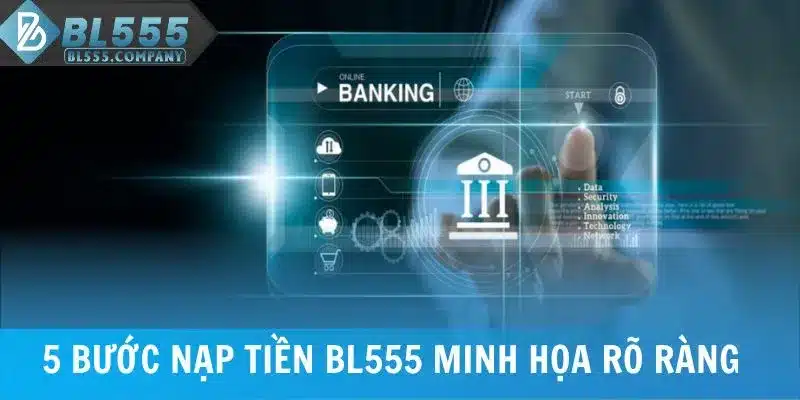5 bước nạp tiền BL555 minh họa rõ ràng