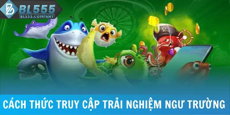 Cách thức truy cập trải nghiệm ngư trường